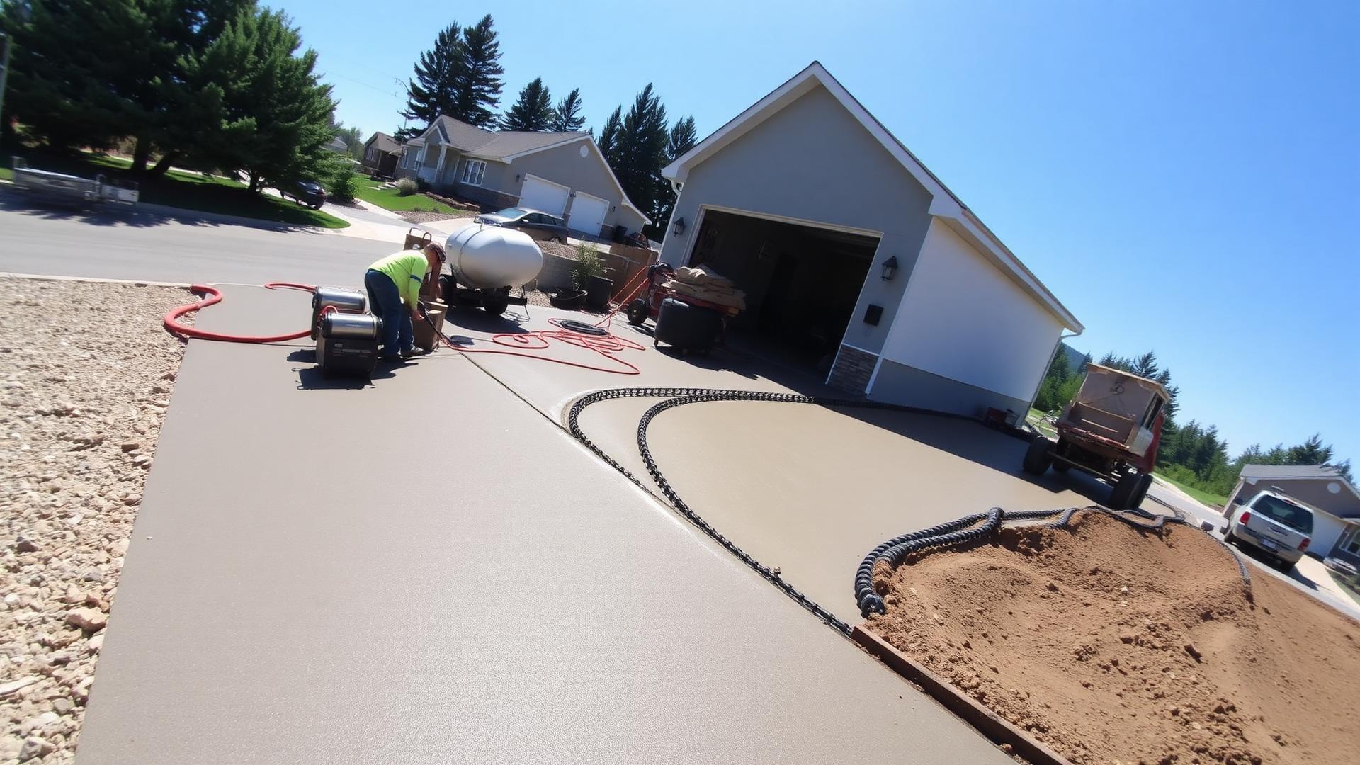 Sidewalk and Walkway Installation