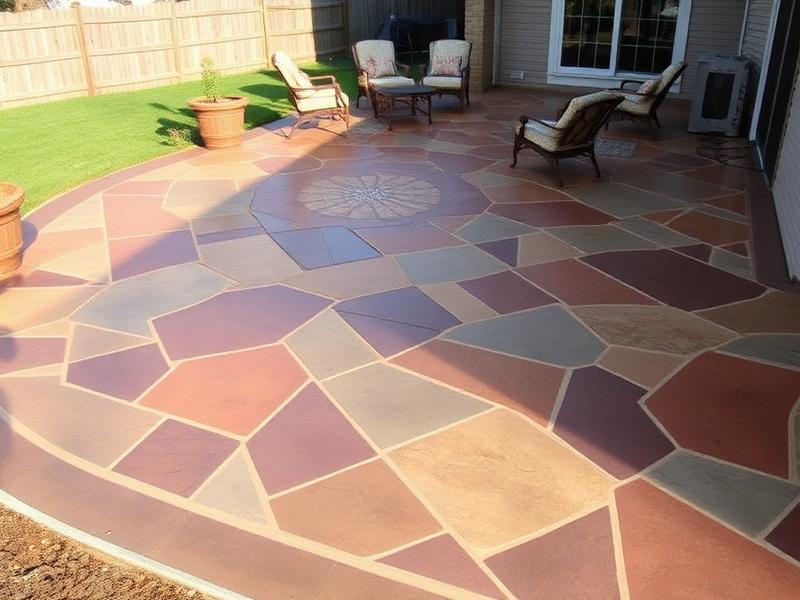 Stamped Concrete Patio in Green Bay